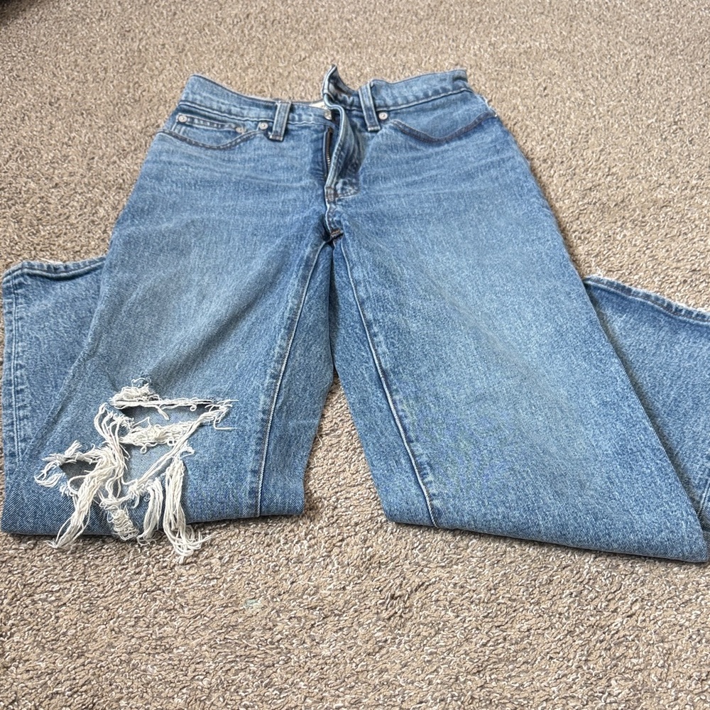 Madewell Perfect Vintage Straight Leg Jeans